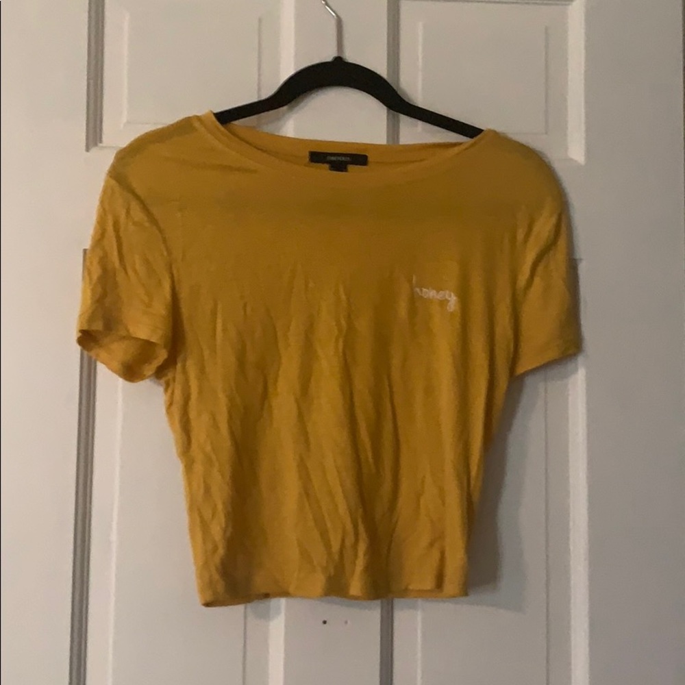 Yellow “honey” shirt